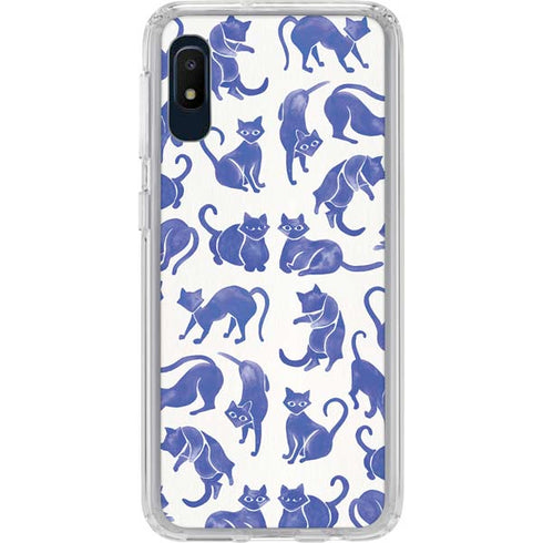 Blue Cats by Cat Coq Galaxy Cases
